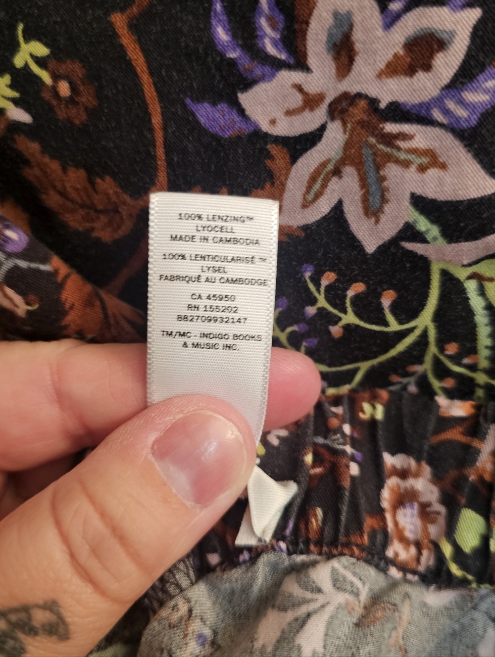 Love & Lore Floral Pajama Set - Picture 9 of 9